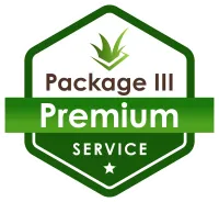 Package III Premium Service Package Badge